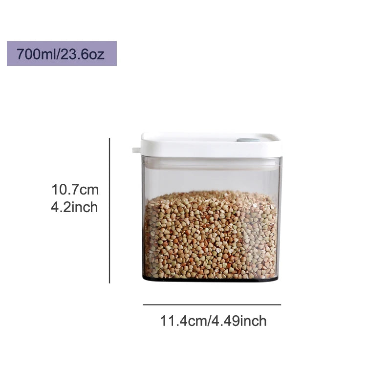 Airtight Storage Box For Grains & Food