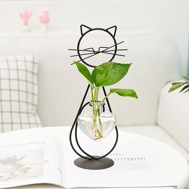 Lovely Cat Shape Holder and Vase