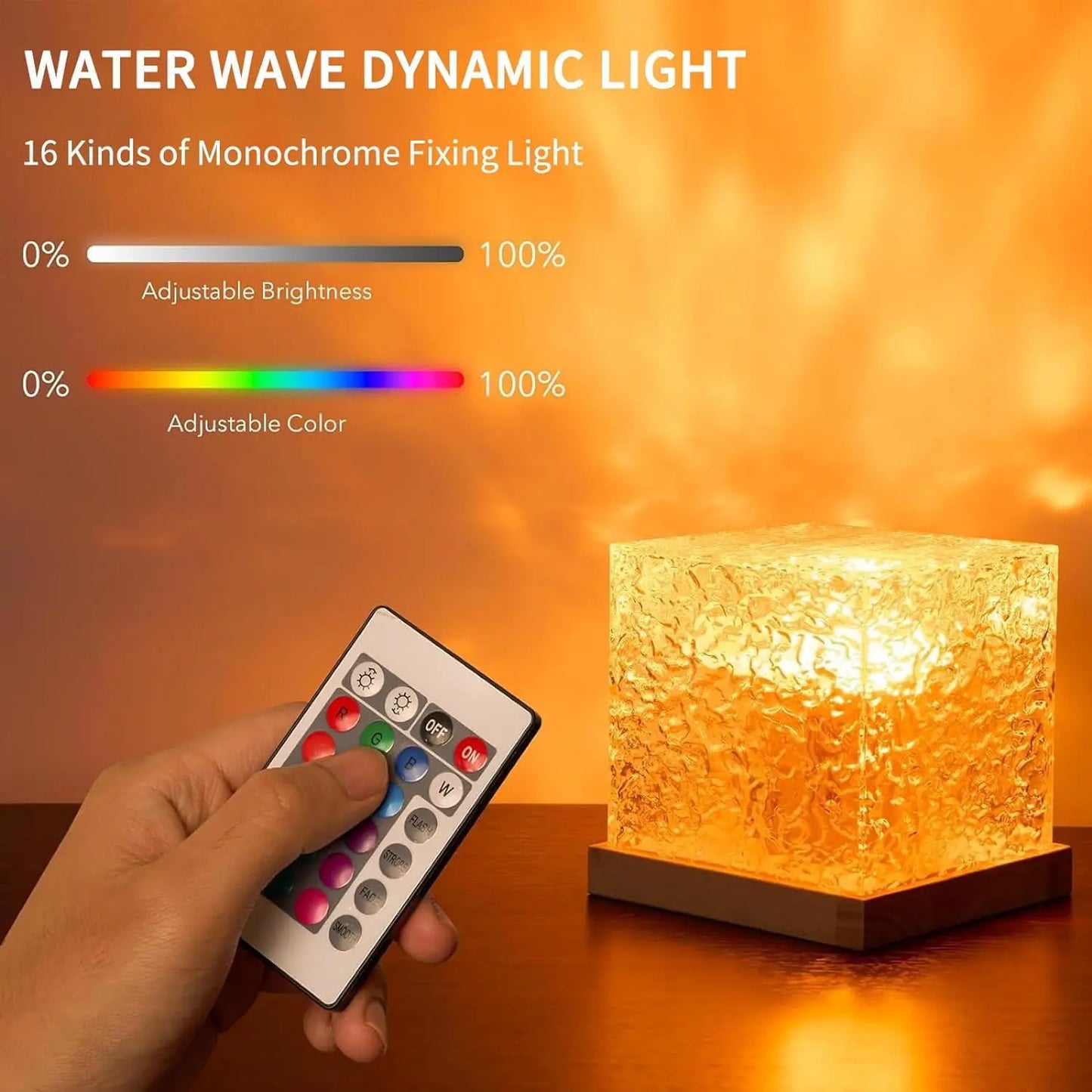 Ocean Wave Aura Glow Lamp