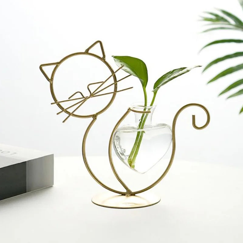 Lovely Cat Shape Holder and Vase