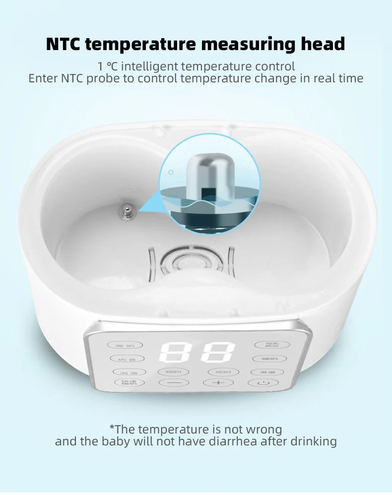 Baby Milk Bottle Warmer Sterilizer with Accurate Temperature Control