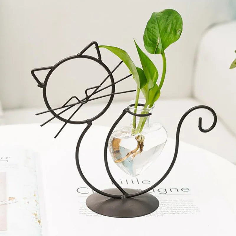 Lovely Cat Shape Holder and Vase