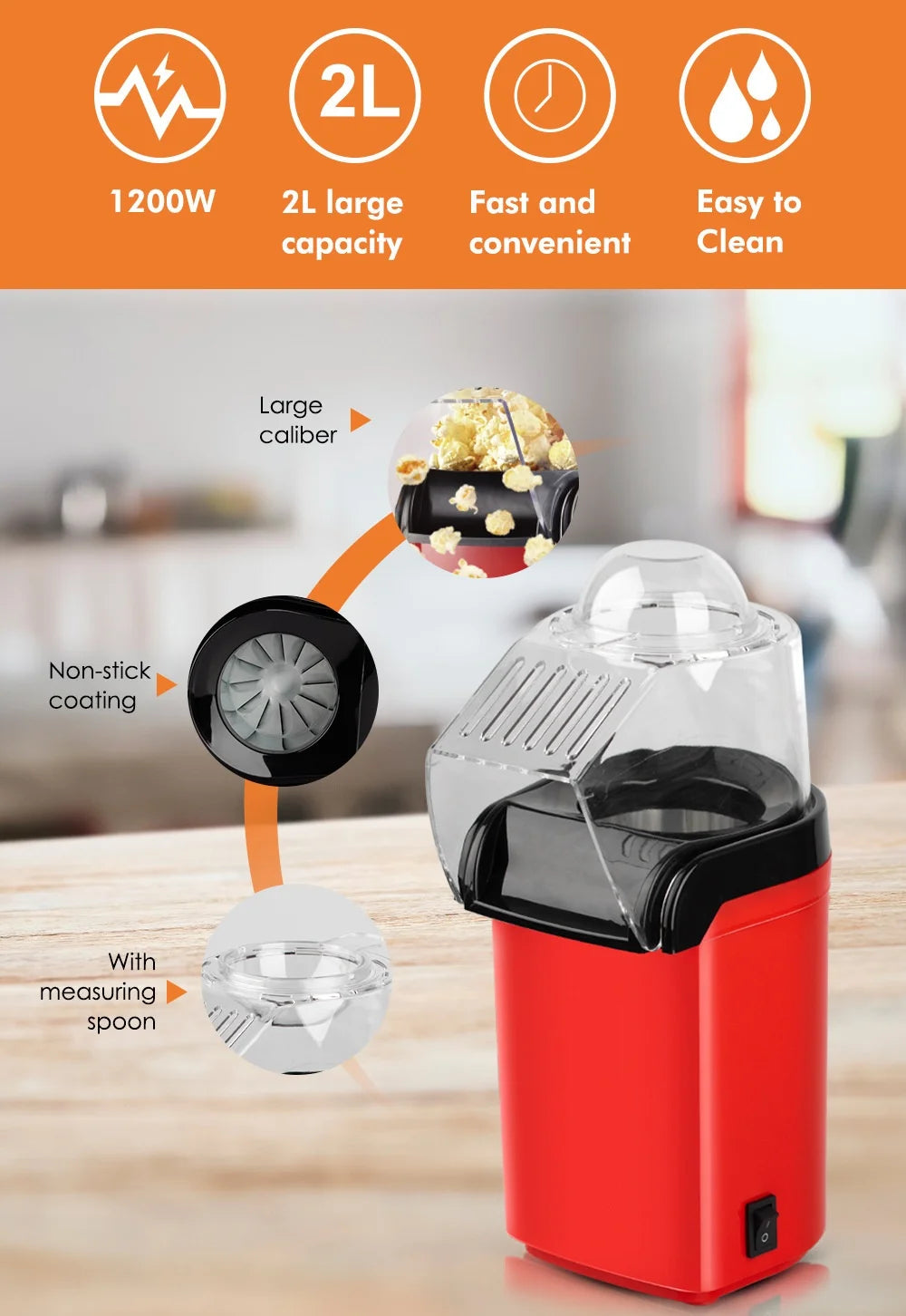 Mini Popcorn Machine