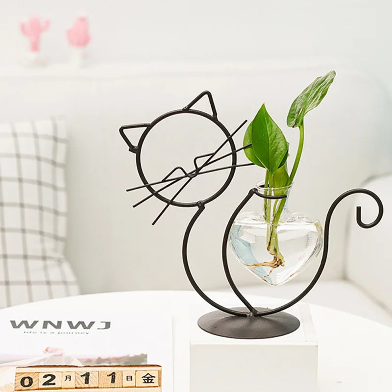 Lovely Cat Shape Holder and Vase