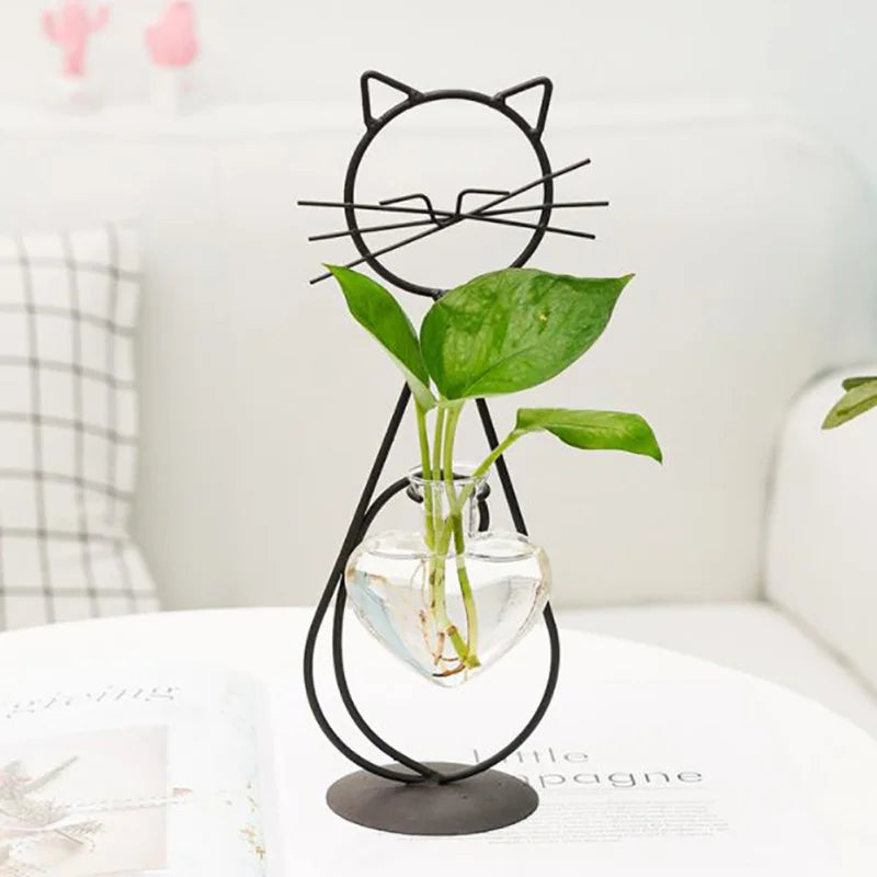 Lovely Cat Shape Holder and Vase