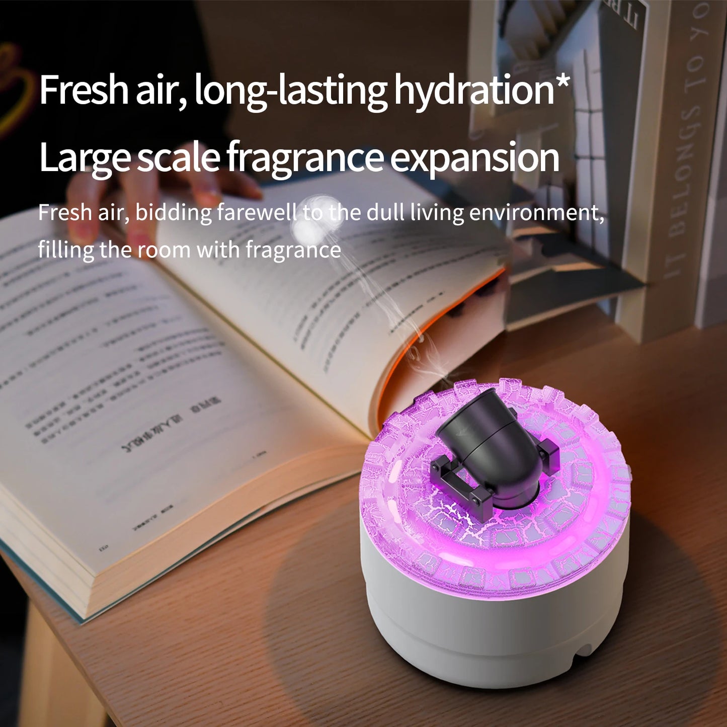 Volcanic Crack Light Artillery Air Humidifier