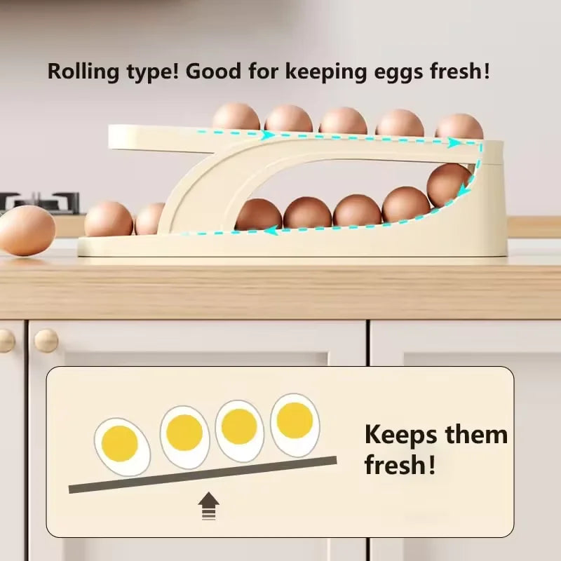 Automatic Rolling Double-layer Egg Dispensere