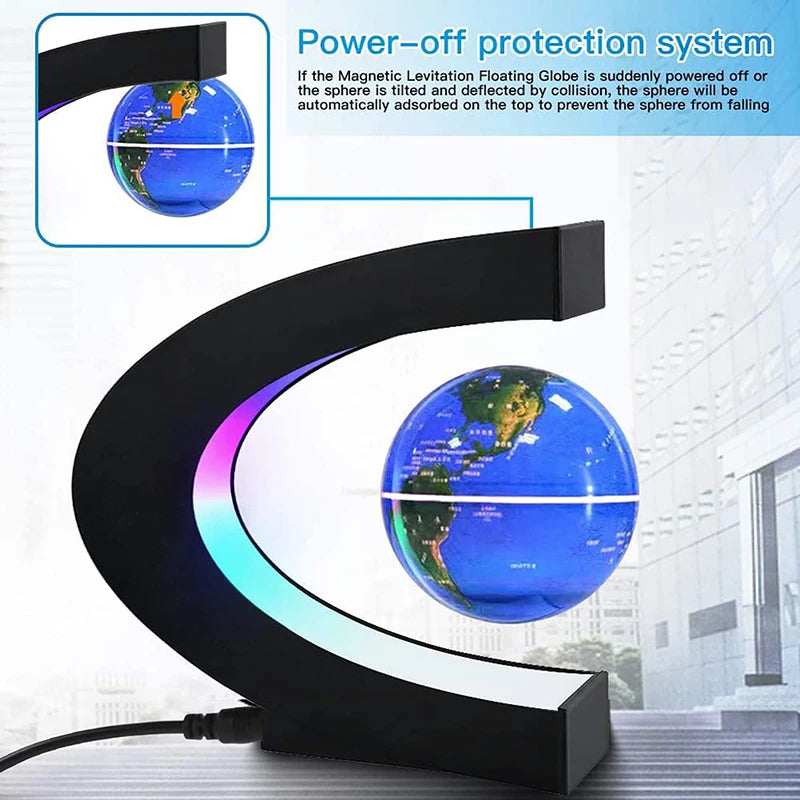 Magnetic Antigravity LED Globe