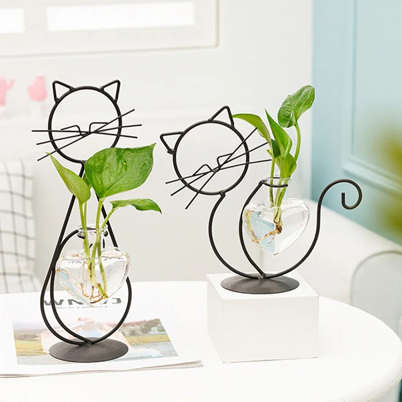 Lovely Cat Shape Holder and Vase