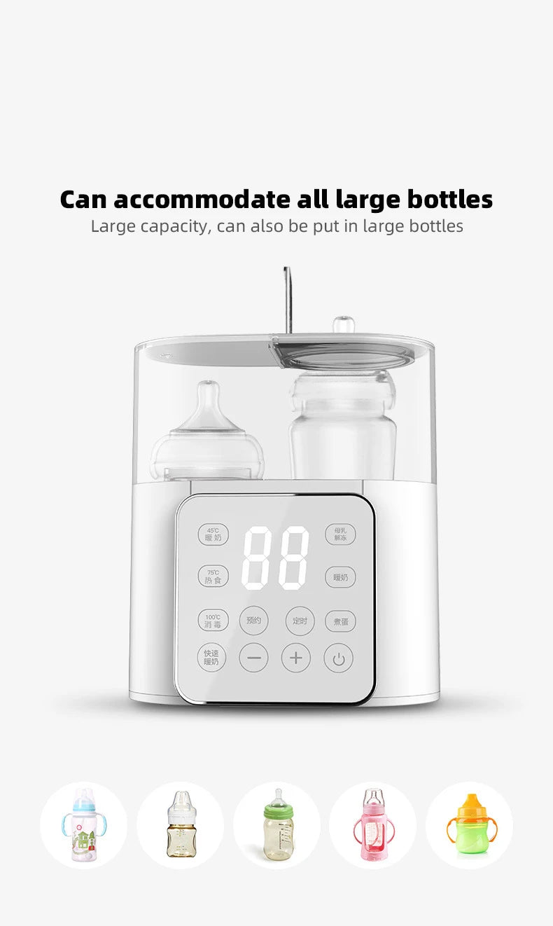 Baby Milk Bottle Warmer Sterilizer with Accurate Temperature Control